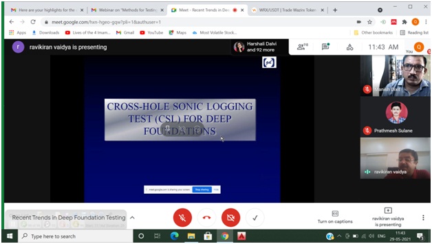 Webinar on 
